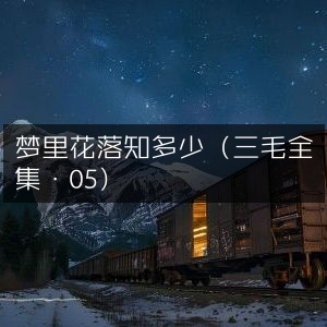 梦里花落知多少（三毛全集第五册）|文学艺术类必读书籍