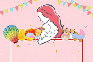 简约清新育婴师培训班PSD分层