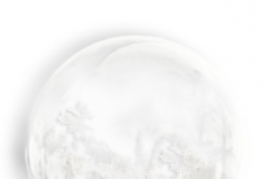 立体圆形雪花