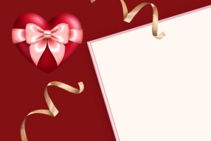 彩妆简约红色护肤品电商促销banner