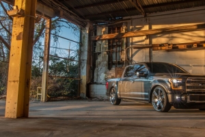 福特f150 福特 汽车 suv 黑色 正面 4k壁纸 3840x2160