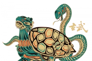 神兽玄武高清PNG透明免扣设计素材免费下载