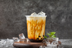 网红黑糖珍珠脏脏茶