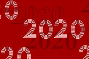 2020鼠年背景海报
