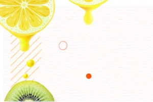清新简约生鲜水果美食banner