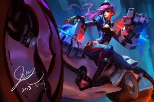 英雄联盟lol皮城执法官6k图片