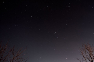 星星 天空 夜晚 树 自然 4k壁纸 3840x2160