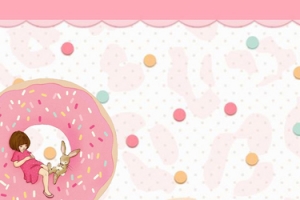 电商清新可爱糖果女装banner