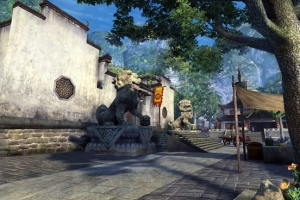 古风城镇游戏场景