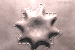 新奇二维图片凸起贴画三维效果