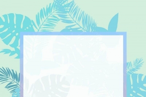 简约小清新春天海报