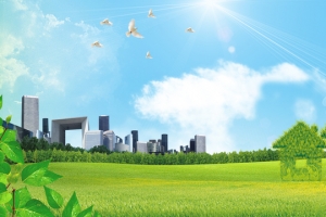 绿色环保和谐低碳节能清新海报banner
