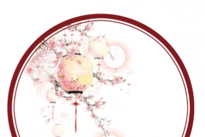 中国风屏风灯笼