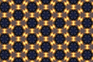 分形 图案 六边形 发光 4k壁纸 3840x2160
