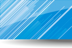 蓝色英文放射装修