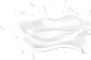 牛奶漂浮水花四溅高清PNG透明图片设计素材免费下载