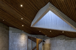 天花板 木板 木制 灯具 建筑 室内 4k壁纸 3840x2160