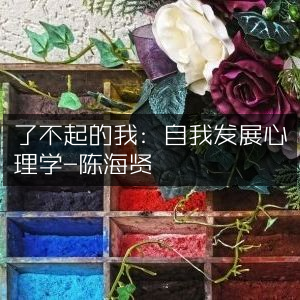 了不起的自我成长，陈海贤解读自我发展心理学，提升个人能力必读之书