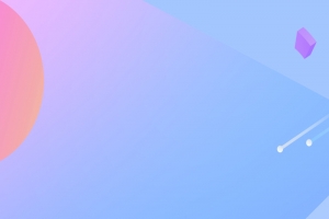 渐变蓝色科技背景