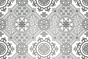 矢量古典花纹背景
