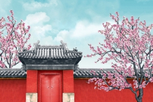 红墙青瓦