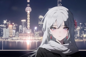 斯卡蒂2880x1800动漫高清壁纸 免费下载适用于平板笔记本便携设备