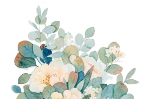 PNG植物花束