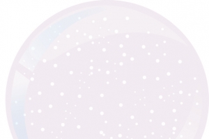 雪花许愿球图案