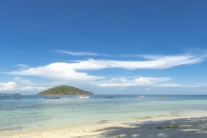 泰国浪漫普吉岛旅游海报背景图
