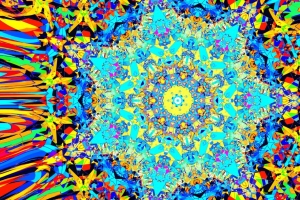 分形 万花筒 图案 彩色 抽象 4k壁纸 3840x2160