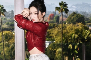 刘亦菲 红色衣服 3440x1440带鱼屏美女壁纸