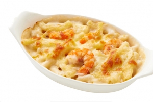 虾仁海鲜焗饭PNG
