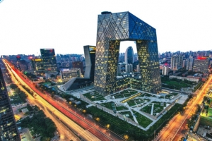 中国北京国贸建筑二