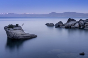 湖 石头 自然 沉默 风景 4k壁纸 3840x2160