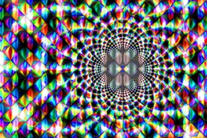 分形 图案 彩色 抽象 视错觉 4k壁纸 3840x2160