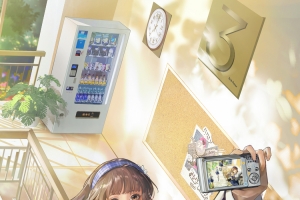 王者荣耀闪光计划 拍照女孩 4k手机壁纸竖屏