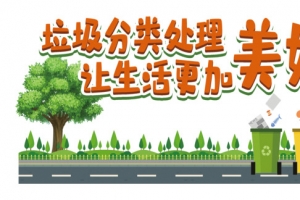 垃圾分类处理让生活更美好