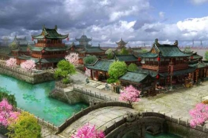 仙侠魔幻襄阳建筑
