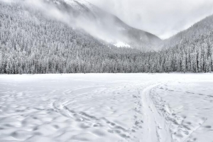 雪景 雪山 雪地 白色
