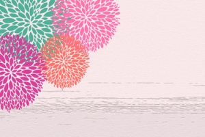 春节浪漫暖色服装海报背景