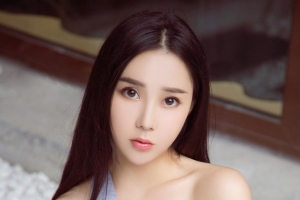 赵佳琪 长发美女模特4k壁纸