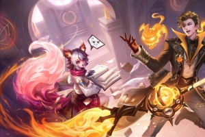 王者荣耀 妲己灵卜魔法 高渐离 燃音魔法 4k高清壁纸
