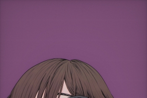 短发辫子女学生微笑戴眼镜4K手机壁纸高清1921x3840免费下载