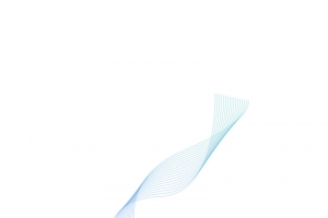 手绘蓝色创意动感线条