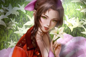 Aerith艾瑞丝盖恩斯巴勒4k高清壁纸3840x2160