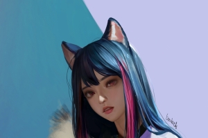 明日方舟 德克萨斯3k全面屏手机壁纸