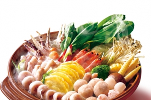 免抠砂锅里的麻辣烫美食