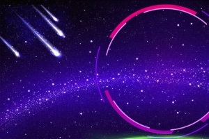 奇幻炫彩banner背景