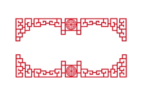 古典窗户纹路