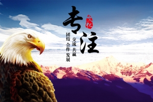 企业专注文化背景banner